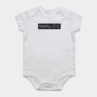 MINIMALISTIC Baby Bodysuit